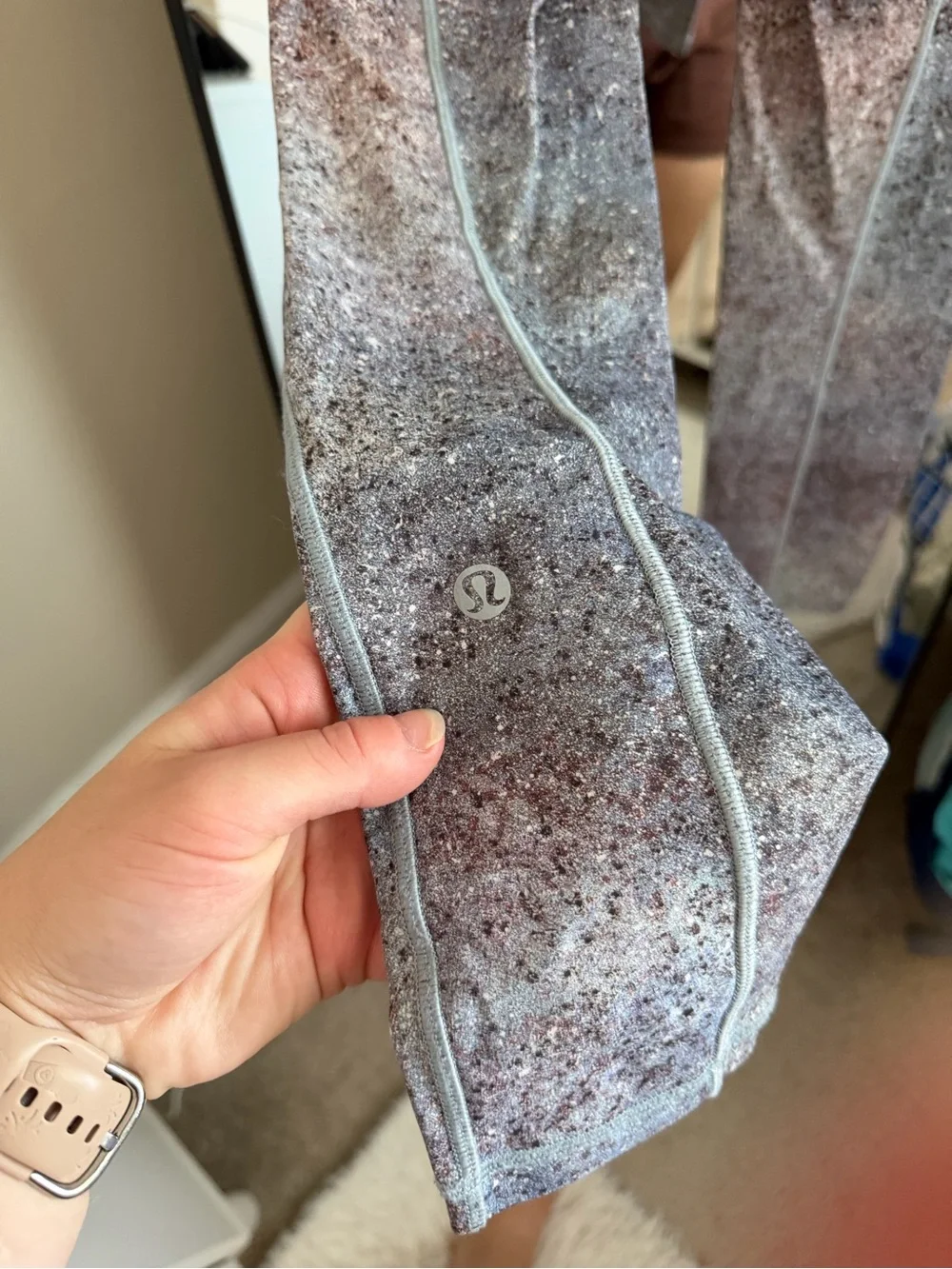 lululemon athletica Speckled Heather Gray Leggings